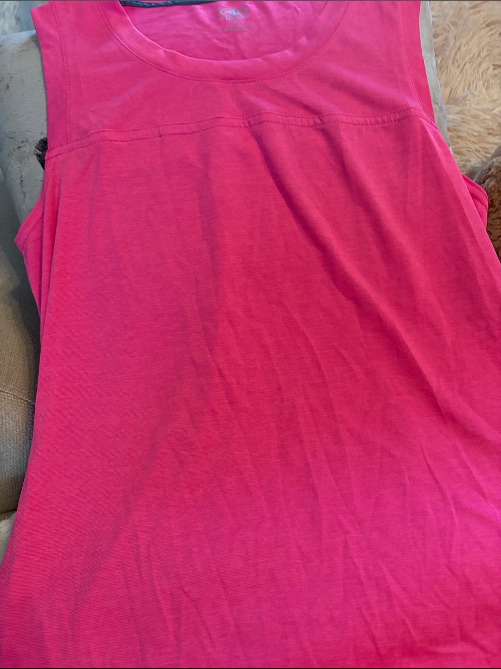 Athletic Works Women's Bright Pink Sleeveless Tank